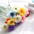 thumbnail image 6 of Sun Bouquet Orange, Artificial Flowers Gardening Home Decoration Artificial Flowers Artificial Sunflowers Event Decoration Hand Bouquets, 1 Sunflower Bouquet, 6 of 7