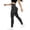 Dark Gray, variant on BVnarty Women's High Waist Tummy Control Cargo Leggings with Buttoned Pockets, Skinny Fit Athletic Trousers for Gym Workout Wine XXL