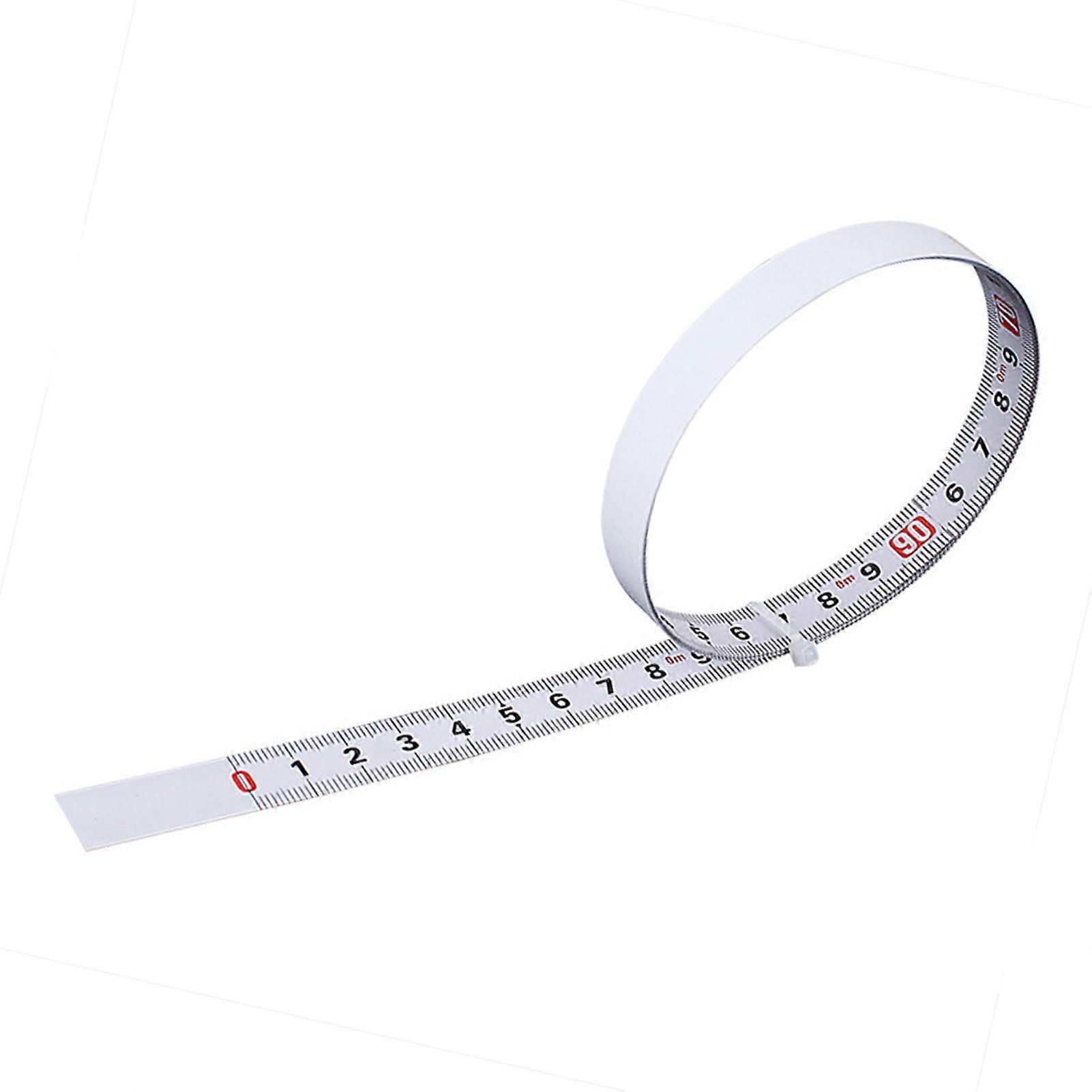 13mm Ruler Self Adhesive Measuring Ruler Carbon Steel Measure Tape Left to Right ...