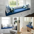 thumbnail image 3 of SUNROX Gel Memory Foam Bench Cushion, Water Resistant, Navy, 3 of 7