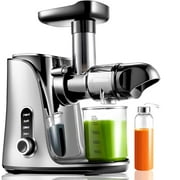 Open Box AMZCHEF Juicer Machines Slow Masticating Two Speed Modes GM3001 - Gray