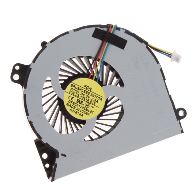 Ventilador de Refrigeración de La CPU, Ajuste de 4 Cables para Probook 4540S 4545S 4740S 4745S Series Sunnimix Ventilador de refrigeración de CPU de repuesto
