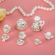thumbnail image 5 of 15 Piezas De Té De Té Set Miniatura De Porcelana Colección De Decoración De La Cocina De La Casa De Muñecas Con Una Simulación Brillante Para Amantes Del, 5 of 7