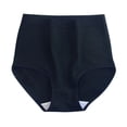 thumbnail image 2 of VOOPET 6 Pack Women High Waist Cotton Comfortable Panties Plus Size Full Briefs Breathable Underwear, 2 of 8
