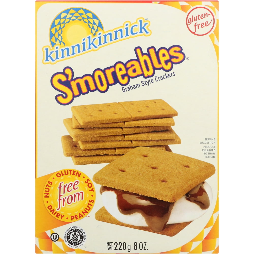 Kinnikinnick Graham Style Crackers, 8 Oz