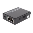 thumbnail image 1 of Single Fiber Mode Ethernet Switch Converter, LED Indicator, 1.25Gbps Optical Port, Plug and Play, Space Saving with 12.4 Miles Reach, 1 of 7