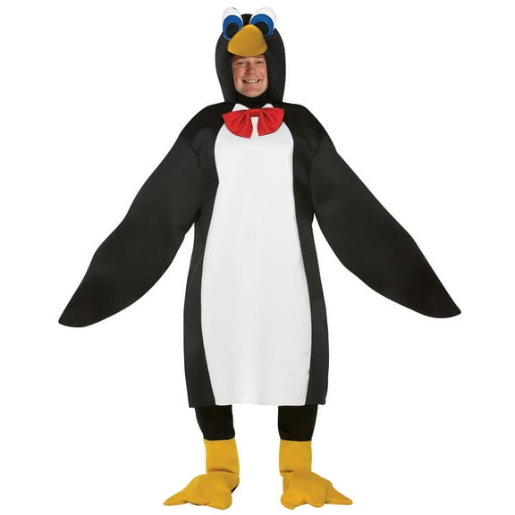 Penguin Men's Adult Halloween Costume, One Size, XL (46-48)