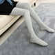 thumbnail image 3 of Calcetines extra altos para damas y niñas para mujer Calentadores de piernas sobre la Medias para botas altas Leggings Calcetines hasta Gris, 3 of 7