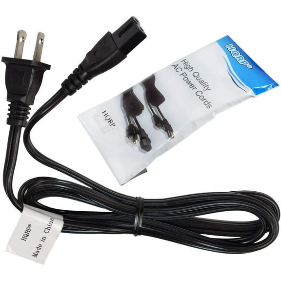 HQRP AC Power Cable Cord for VIZIO E-Series E Series E221-A1 E241-A1 E291-A1 E320-A1 E370-A0 E390-A1 E420-A0 E470-A0 LED HDTV