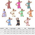 thumbnail image 6 of IBTOM CASTLE Women Workout Sets Yoga Outfits, Short Sleeve Crop Top + High Waisted Running Short Pants Gym Clothes Tracksuit, 2-Piece M Pink, 6 of 6
