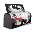 thumbnail image 4 of PHELIKA Woods Forests Bear 03 Mailbox Covers Magnetic Mailbox Wraps Post Letter Box Cover Mailwrap Garden Home Decor Standard Size 21"H x 18"W, 4 of 8