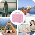 2PCS Makeup Hand Luggage Makeup Case Small 14,Cosmetic Bags for Women
