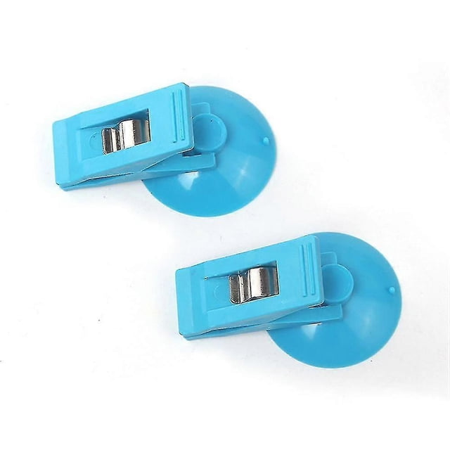 Car Windshield Ticket Holder Clamps with Suction Cups, 2-Pack Organizer for Parking Permits & Cards
