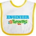 thumbnail image 3 of Inktastic Engineer in Training Boys or Girls Baby Bib, 3 of 4