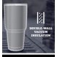 thumbnail image 2 of YETI Rambler Vaso de 30 oz, acero inoxidable, aislado al vacío con tapa MagSlider, azul acuífero, 2 of 6