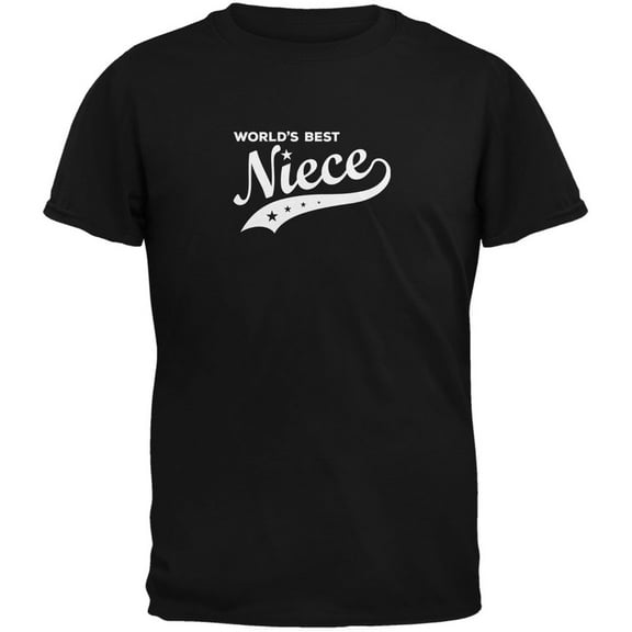 World's Best Niece Black Youth T-Shirt - Youth Small