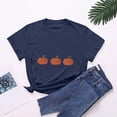 thumbnail image 4 of Godom Halloween Shirts for Women Halloween Ghost T-Shirts Pumpkin Graphic Shirt Short Sleeve Tops, 4 of 6