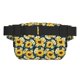 thumbnail image 3 of Fotbe Sunflowers Cangurera Cuadrada con Estampado de Doble Capa, Bolsa de Cintura Ajustable Mini para Hombres y Mujeres, 3 of 9
