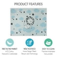 thumbnail image 3 of SussexHome 24 x 18 x 0.25 Inches Large Dish Drying Mat for Kitchen Counter - Super-Absorbent Washable Cotton Large Baby Bottle Dryer Pad - Highly Absorbent Ultra-Thin Dish Drying Pad, 3 of 6