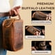 thumbnail image 4 of Neceser de viaje NomadCraftCo, tamaño king, piel, unisex, 4 of 8