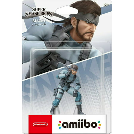 Solid Snake Amiibo - Super Smash Bros. Series [Nintendo Switch Wii U 3DS