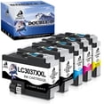 thumbnail image 1 of Cartucho de tinta DOUBLE D LC3037 XXL, paquete de 5 unidades para impresoras Brother, 1 of 9