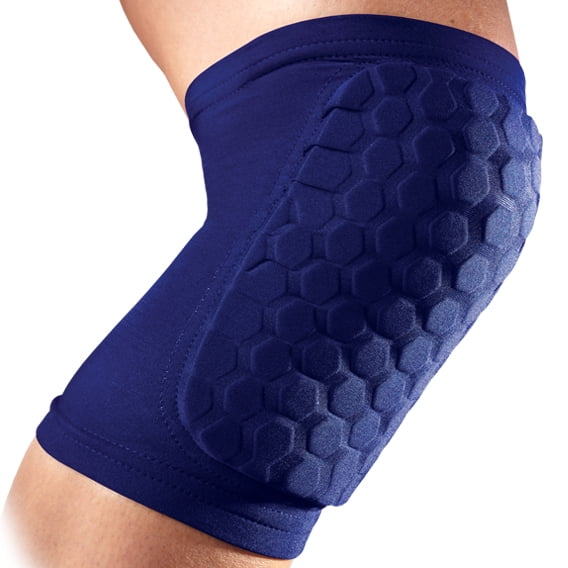 Mcdavid 6440 Hex Knee Pads/ Elbow Pads/ Shin Pads for Volleyball, Basketball, Football & All Contact Sports, Youth & Adult Sizes