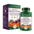 thumbnail image 3 of Purity Products Women’s Perfect Multi Balanced Multivitamin - Supports Urinary Tract Health, Immune, Bone + Muscle, Hair, Skin, Nails, an Elite Probiotic for Digestive Health + More - 120 Tablets, 3 of 5