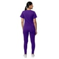 thumbnail image 2 of Adar Pro Flawless Plus Scrub Set For Women - Elevated V-Neck Top & Jogger Scrub Pants, 2 of 7