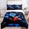 thumbnail image 1 of Disney Mickey Minnie Mouse Quilt Cover Pillowcase Bedding Three Piece Set Multi Size Comforter Duvet Cover Anime Bedding SetsEU Twin 135x200cm Gao Jinjia LED, 1 of 2