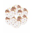 thumbnail image 7 of 13 Inch Round Placemats Set of 6, Thanksgiving Non Slip Heat Insulation PP Table Mats, Fall Maple Lea Farmhouse Autumn Washable Place Mats for Kitchen Dining Party Table Decor, 7 of 7