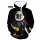 thumbnail image 3 of Sudadera con capucha con estampado 3D de perro PUG para hombre, sudadera con capucha divertida para niño, ropa de calle, sudaderas para hombres, 3 of 5