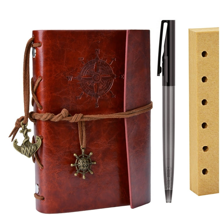TUZECH Leather Journal for Men and Women Leather Diary to Write