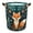 style-1, variant on Cartoon Fox Dreamy Print Foldable Laundry Basket for Clothes Storage Hamper