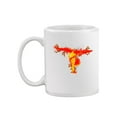 thumbnail image 2 of Red Gymnastic Pose Mug Unisex's -Image by Shutterstock, 2 of 4