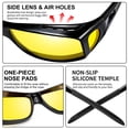 thumbnail image 4 of Gafas de conducción nocturna URUMQI con lentes amarillas polarizadas antideslumbrantes, 4 of 6