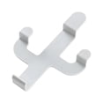 thumbnail image 3 of Storage Hook Sticking Kitchen Organizer Cactus-shaped Hanging Hook for Kitchen Bathroom, Grey, 3 of 3