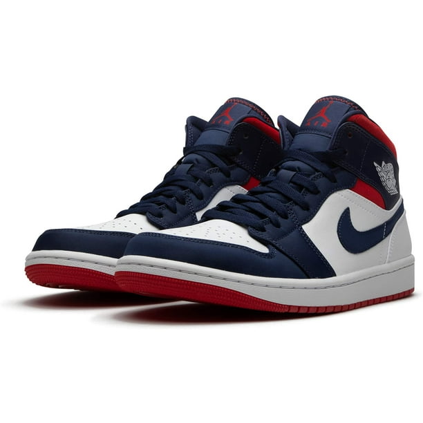 Jordan Air 1 Mid Se Olympic USA Mens 852542 104 Size Walmart