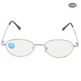 thumbnail image 2 of Gafas de lectura para aliviar la fatiga visual, gafas para presbicia de alta definición con estuche (+350 marco plateado), 2 of 8