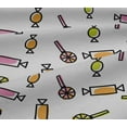 thumbnail image 4 of oneOone Cotton Jersey White Fabric Candy Stick Kids Sewing Material Print Fabric By The Yard 58 Inch Wide, 4 of 4
