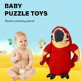 thumbnail image 3 of Yokua Interactive Plush Parrot Toy Electronic Pet Talking Parrot Child Birthday Gift, 3 of 11