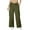 #201-Green, variant on Roncen Women's Solid Cargo Straight Leg Pants - High Waist Wide Leg Loose Fit Trousers with Sporty Pockets & Casual Utility Style, Black, XXL