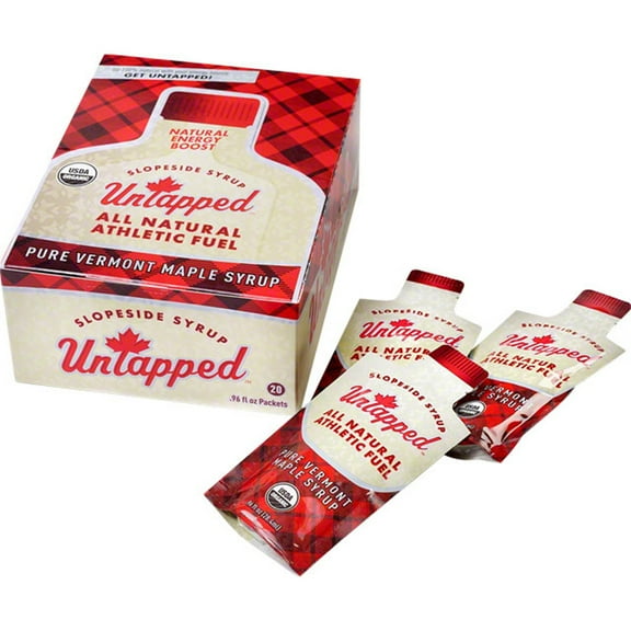 UnTapped Maple Syrup Athletic Fuel Packets: Box of 20