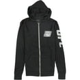 thumbnail image 4 of UFC Womens Distressed Logo Hoodie Sweatshirt, Grey, Small, 4 of 4