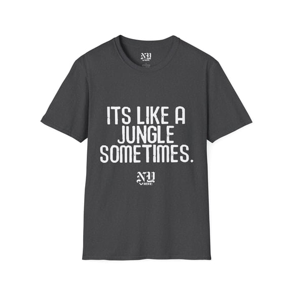 Its Like a Jungle Sometimes: NY Vibe Official Logo Unisex Softstyle T-Shirt