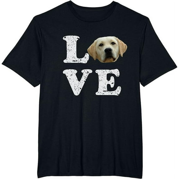 I Love My Yellow Lab T-Shirt | Labrador Retriever Dog Tee