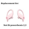 thumbnail image 3 of Juego De Almohadillas De Silicona De Repuesto Para Auriculares Inalámbricos Powerbeats Pro Beats, 4 Pares (Rosa), 3 of 4