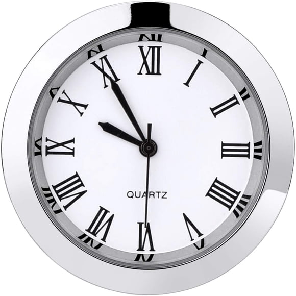 Inserto para reloj Hicarer, números romanos de cuarzo redondos de 37 mm