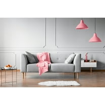 Imperial Home 50" x 60" Soft Fleece Throw Blanket Pink