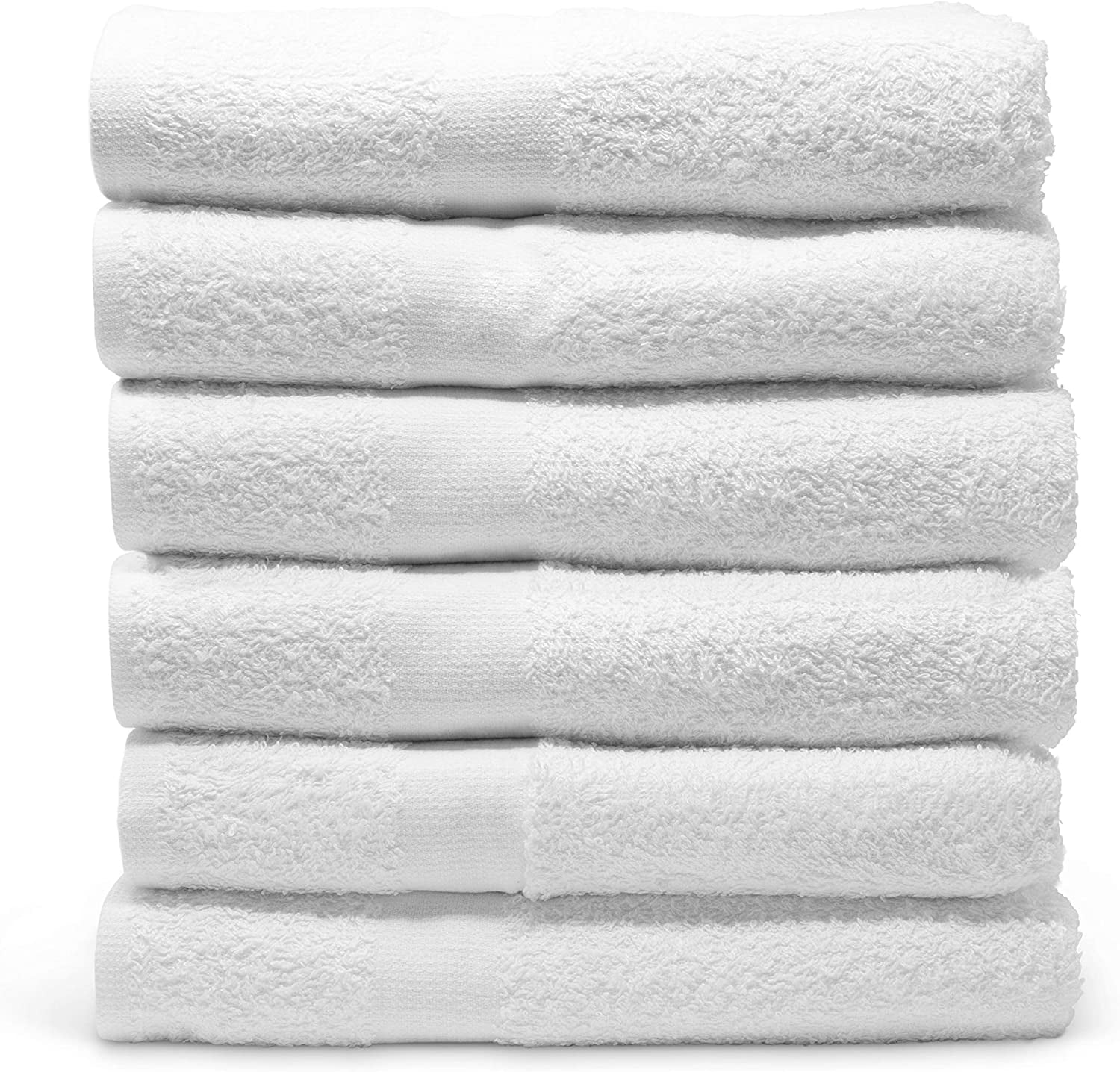 Bulk Spa White Washcloths – Set of 24 – Size 12” x 12” – Thick